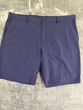 Tommy Bahama Mens Shorts Size 42 Textured Blue Casual Summer
